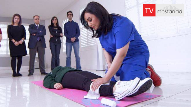 First aid: prevent severe bleeding and cardiac massage دانلود مستند کمکهای اولیه: جلوگیری از خونریزی شدید و ماساژ قلبی از مجموعه ۳۷ درجه با دوبله بی بی سی فارسی